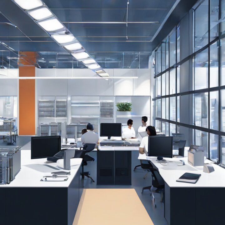 Diseño y desarrollo de tableros eléctricos para circuitos de informática.